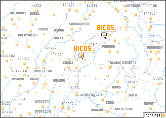 map of Bicos