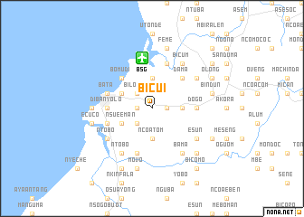 map of Bicui