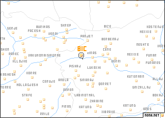 map of Biç