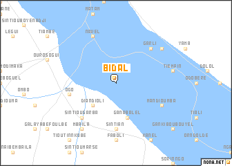 map of Bidal