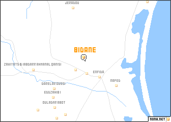 map of Bidane