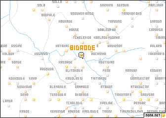 map of Bidaodè