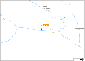 map of Bidarra