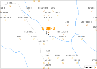 map of Bīdaru