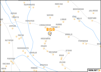 map of Bida