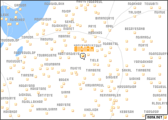 map of Bidiam