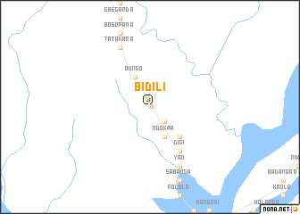 map of Bidili