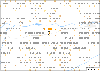 map of Biding