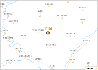 map of Bidi