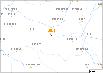 map of Bidi