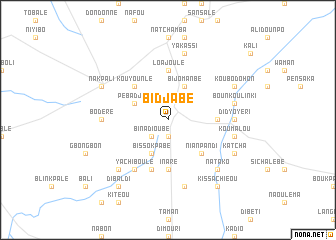 map of Bidjabé