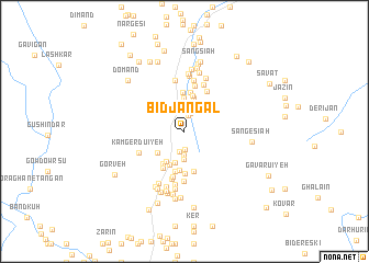 map of Bīd Jangal