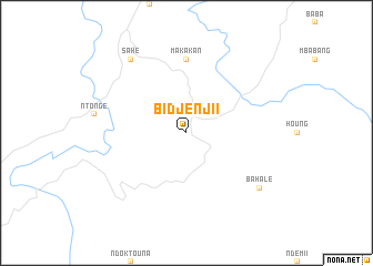 map of Bidjenj II