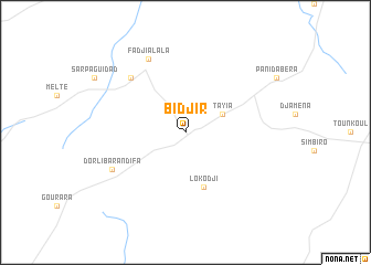 map of Bidjir