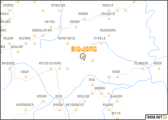 map of Bidjong