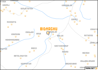 map of Bīd Māghū