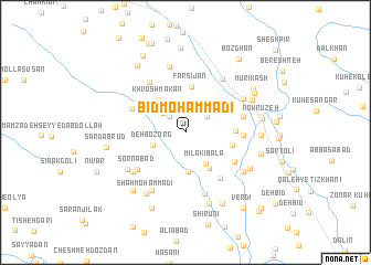 map of Bīd Moḩammadī