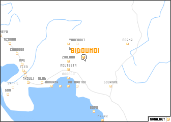 map of Bidoumo I