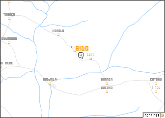 map of Bido