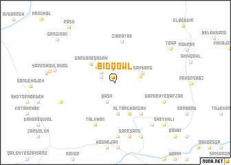 map of Bīd Qowl