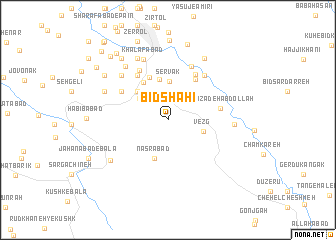 map of Bīd Shāhī