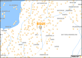 map of Biduk