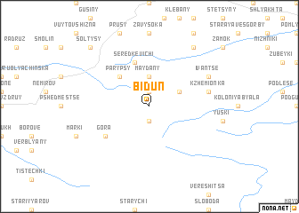 map of Bidunʼ