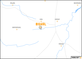 map of Bidwāl