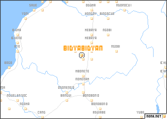 map of Bidya Bidyan