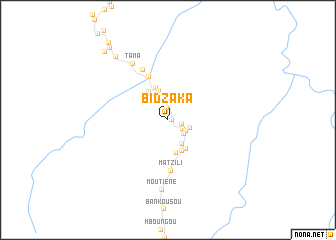 map of Bidzaka