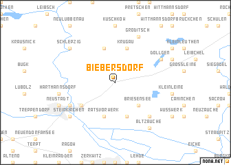 map of Biebersdorf