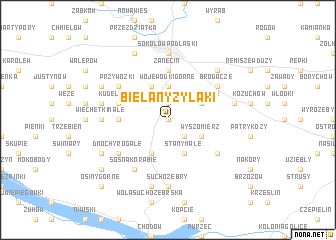 map of Bielany Żyłaki