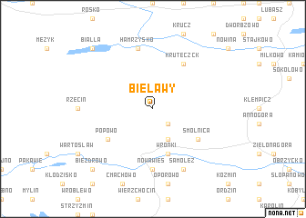 map of Bielawy