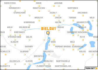 map of Bielawy