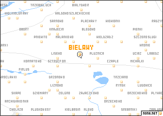 map of Bielawy