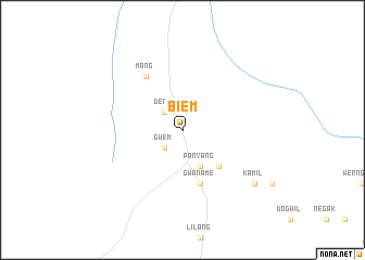 map of Biem