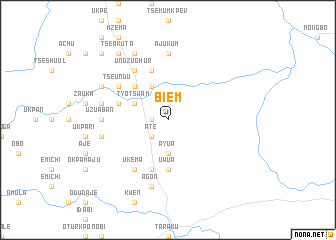 map of Biem