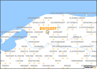 map of Biendorf