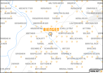 map of Biengen