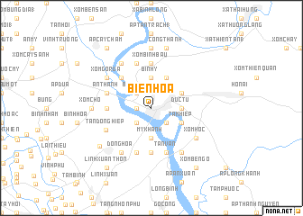 map of Biên Hòa