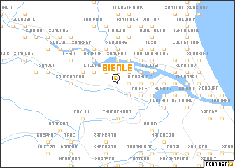 map of Biện Lệ