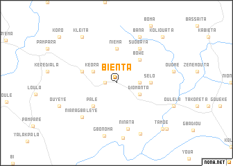 map of Bienta