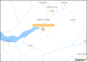 map of Biere Am Gena