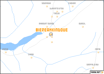 map of Biéré Am Kindoué