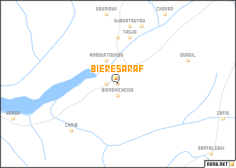 map of Biéré Saraf