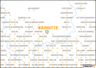 map of Bierhütte