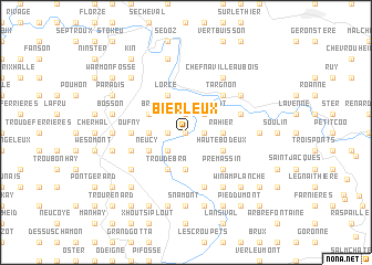 map of Bierleux