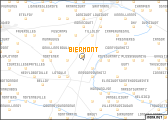 map of Biermont