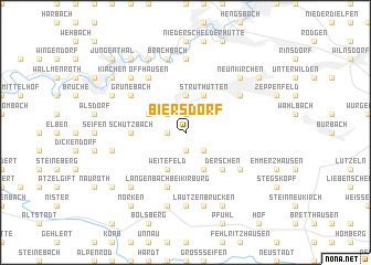 map of Biersdorf