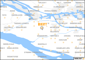 map of Biert